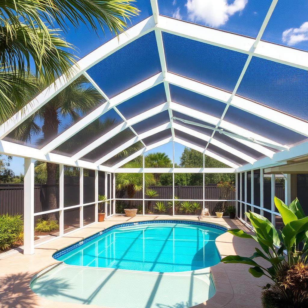 Pool Cage de Aluminio